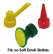 Plastic Screw Tops (x6)